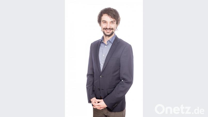 Oberbürgermeisterkandidat Manuel Werthner (Freie Wähler) stimmt künftig mit ab, wenn es um Entscheidungen in der Stadt Amberg geht. Bild: Michael Golinski/exb