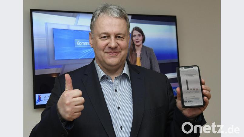 Mit 74,3 Prozent erreicht Richard Reisinger das stärkste Ergebnis aller Landräte der Oberpfalz. Er bleibt in Amberg-Sulzbach im Amt. Bild: Petra Hartl