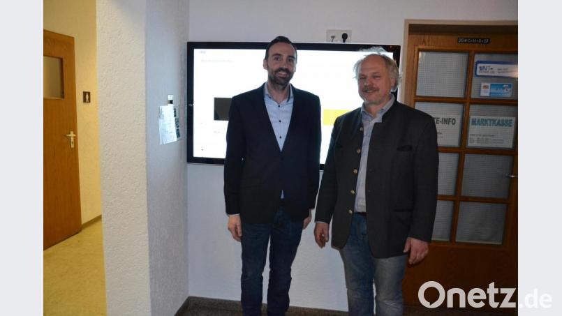 Am Sonntag, 29. März, kommt es zu einer Bürgermeister-Stichwahl in Moosbach zwischen Armin Bulenda (links) und Fritz Steinhilber. Bild: gi