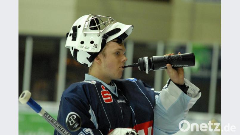 Torwart Jonas Neffin, der in der vergangenen Saison mit einer Förderlizenz für die Blue Devils ausgestattet war, kehrt wieder fest zu seinem Stammverein Iserlohn Roosters (DEL) zurück. Bild: gb