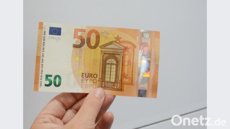 Nicht nur 50-Euro-Scheine: Die Bargeldversorgung ist sicher. Bild: Gabi Schönberger