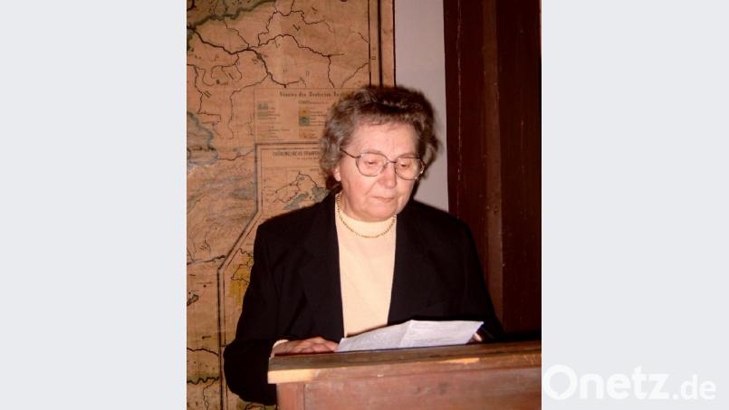 Anna Mock war Lehrerin und Dichterin mit Leib und Seele. Nun verstarb sie am 12. März im Alter von 94 Jahren. Bild: rgr