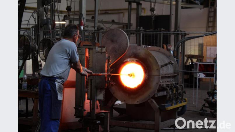 Die Glashütte Lamberts stellt wegen der Coronakrise vorübergehend die Produktion ein. Archivbild: tr
