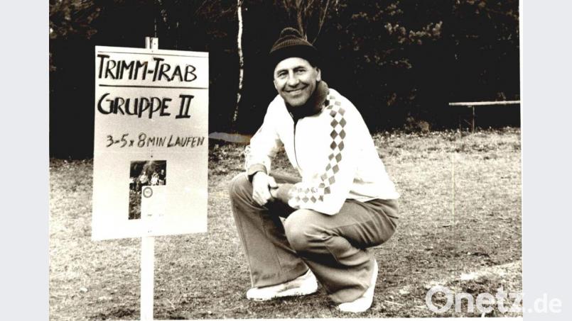 Dreimal kam der tschechische Olympiasieger Emil Zatopek zur Trimm-Trab-Eröffnung nach Schwandorf. Bild: Lauftreff