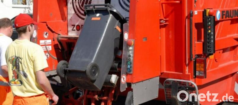 Die Müllabfuhr fährt in Amberg wie gewohnt. Bild: Petra Hartl