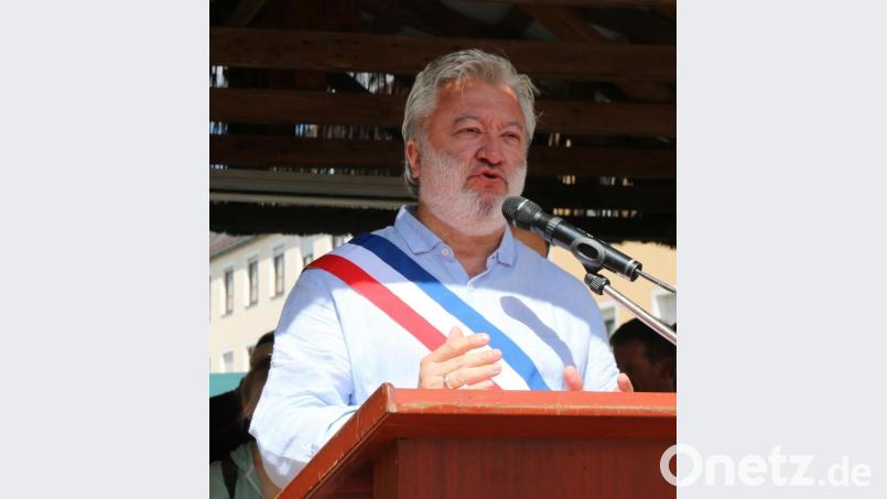 Olivier Thomas, Bürgermeister der französischen Partnerstadt Marcoussis. Archivbild: kdi