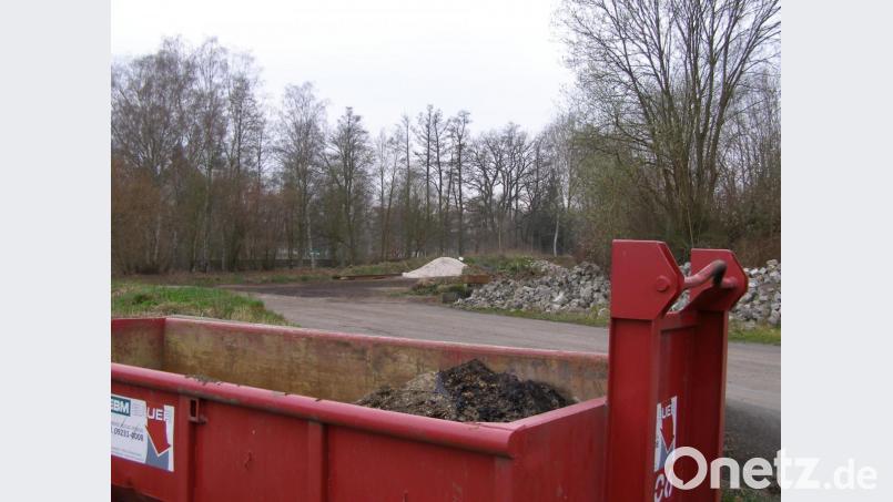 Die Grünabfall-Sammelstelle an der Klärwerkstraße in Waldsassen wird wie geplant diesen Samstag geöffnet. Bild: pz