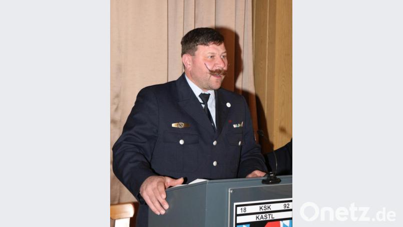 Vorsitzender Michael Pühl berichtet von zahlreichen Aktivitäten der KSK Kastl. Bild: rpp