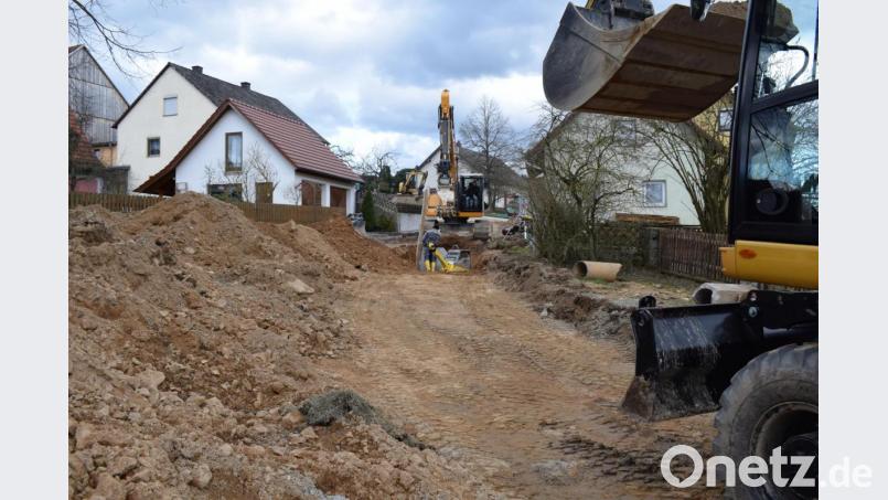 In der Hofmarkstraße wird weitergebaut. Bild: bnr