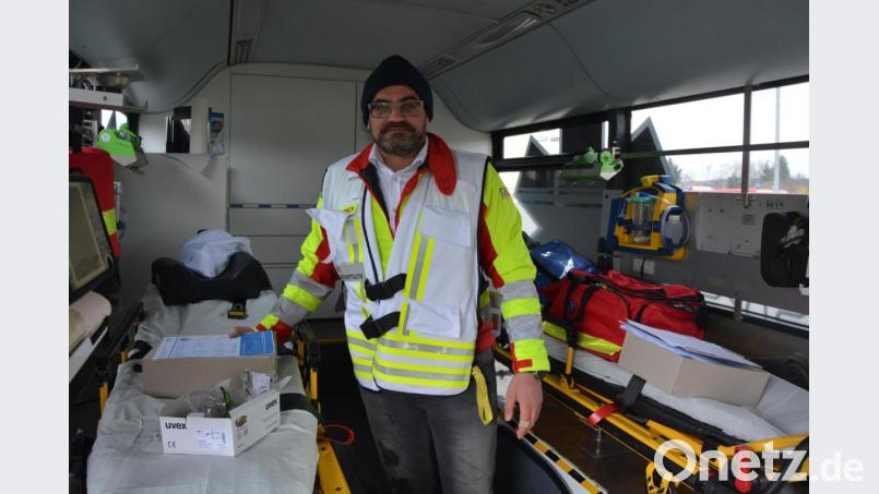 Einsatzleiter Gökhan Altincik aus Regensburg. Bild: jr