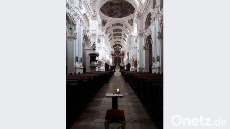 Zum persönlichen Gebet ist die Basilika tagsüber geöffnet. Bild: pz