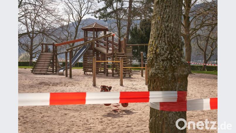 Nicht nur Spielplätze sind gesperrt: Wegen der Coronakrise ist das öffentliche Leben in Bayern stark eingeschränkt. Bild: Thomas Frey/dpa