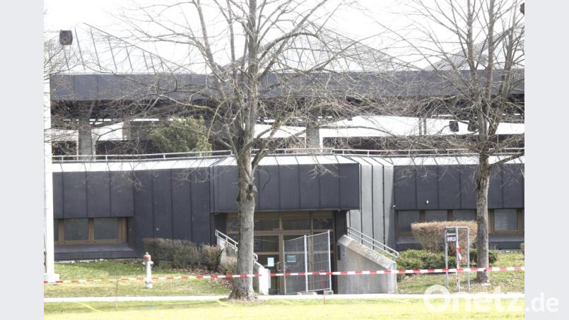 Am Montag ist das lokale Testzentrum im Sepp-Simon-Stadium in Betrieb gegangen. Bild: Hirsch