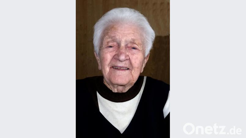 Maria Bauer ist 100 Jahre alt. Bild: zer