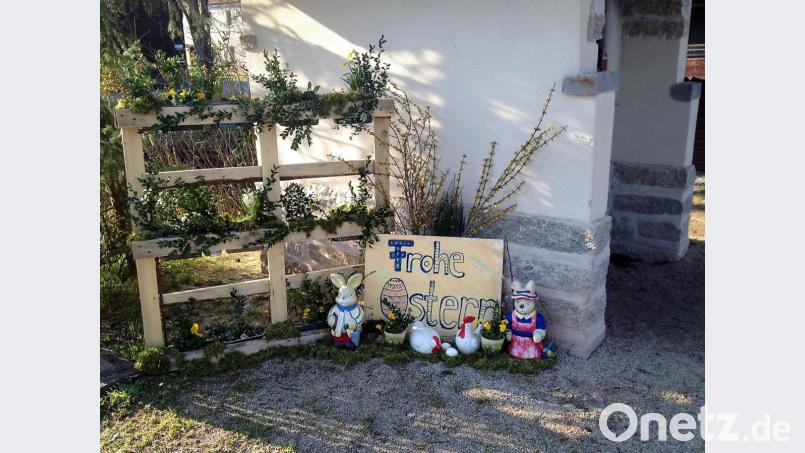 Ostergrüße aus Kuchenreuth Bild: stg