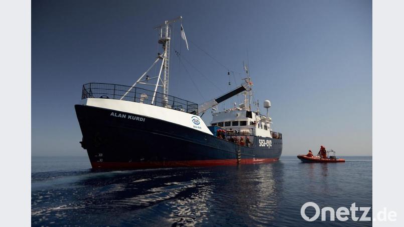 Das Seenotrettungsschiff &quot;Alan Kurdi&quot; ist wieder unterwegs. Bild: Fabian Heinz/Sea-Eye/dpa