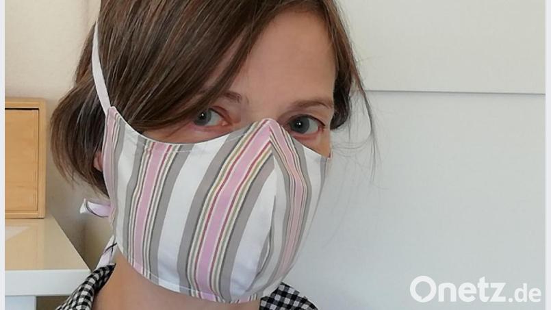 Fast 1000 Masken haben die Näherinnen schon gefertigt. Bild: exb