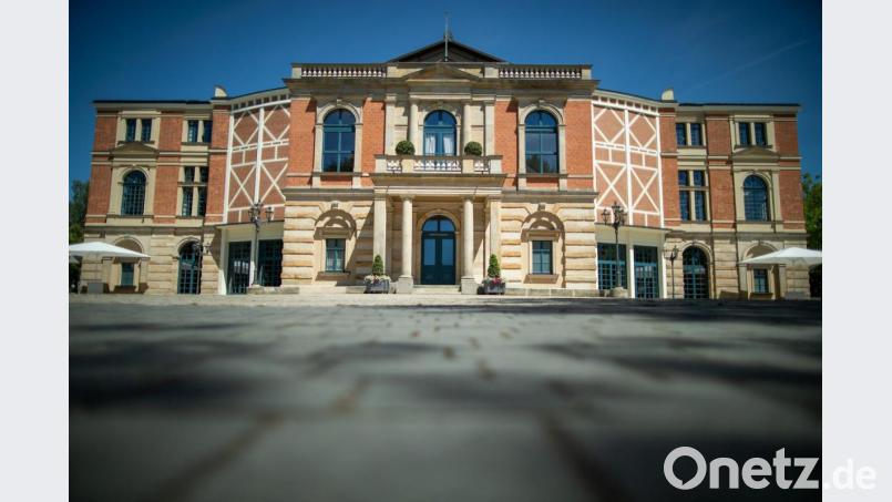 Blick auf das Bayreuther Festspielhaus. Bild: Daniel Karmann/dpa