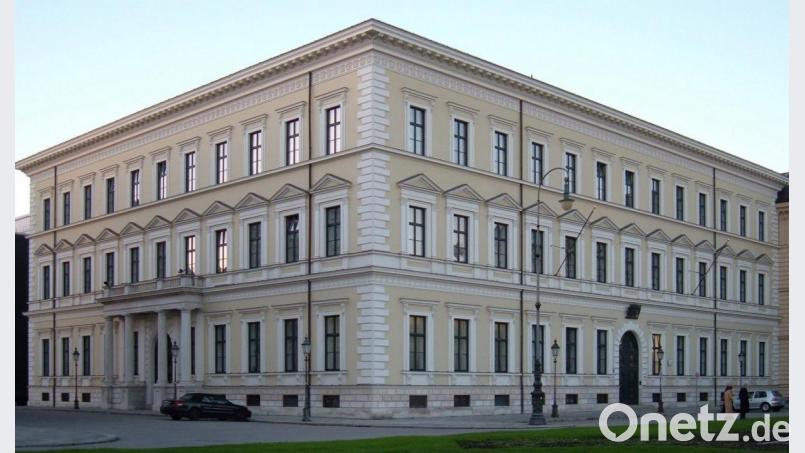 Das Palais Leuchtenberg am Odeonsplatz in München. Heute Sitz des Bayerischen Finanziministeriums. Bild: exb