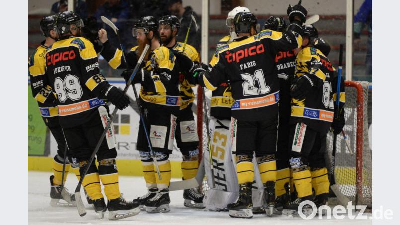 Die Aufstiegsmannschaft des ERSC Amberg soll für die Saison in der Eishockey-Bayernliga im Stamm zusammenbleiben und punktuell verstärkt werden. Bild: Andreas Brückmann