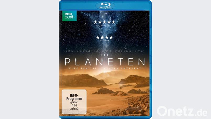 &quot;Die Planeten&quot;, Polyband, 290 Minuten (5 Folgen), 25 Minuten Bonusmaterial, 2 Blu-rays oder 2 DVDs. Bild: exb