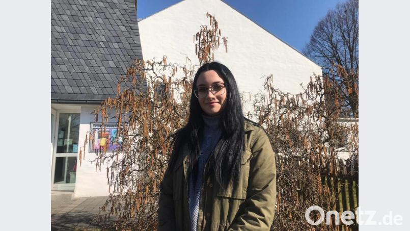 Die 19-jährige Lisa Gilch ist eine der jüngsten Helferinnen bei „Eschenbach hält zam“. Bild: exb/Matthias Hild