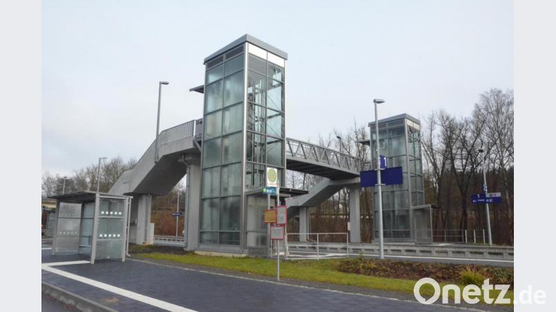 Bahnhof Reuth. Bild: Benkhardt