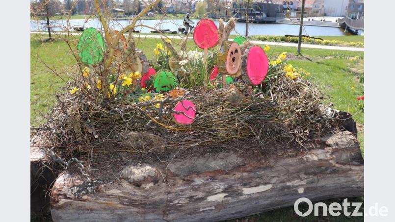 Impression vom Fischhofpark – hier von Ostern 2019. Bild: Stadt Tirschenreuth/exb