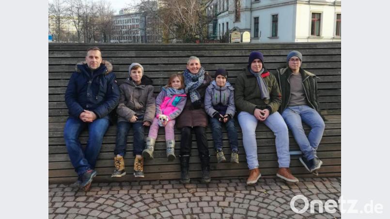 Bei Familie Bialek ist der Einkaufswagen immer besonders voll, sieben Portionen müssen pro Mahlzeit auf den Tisch: Das sorgt in Corona-Zeiten nicht selten für böse Blicke. Bild: exb