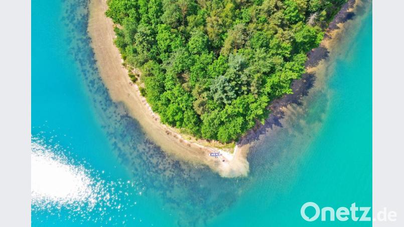 Karibik-Feeling am Steinberger See: Diese Aufnahme aus dem Landkreis Schwandorf stammt von Alexander Harbauer und ist das Titelblatt des Oberpfalz-Kalenders 2020. Bild: Alexander Harbauer