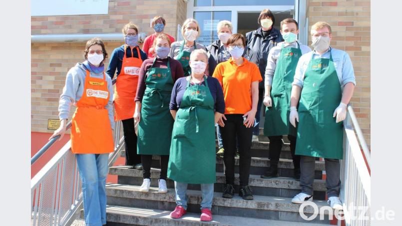 Die Amberger Tafel ist gegen das Coronavirus gerüstet. Bild: Saurenbach/exb
