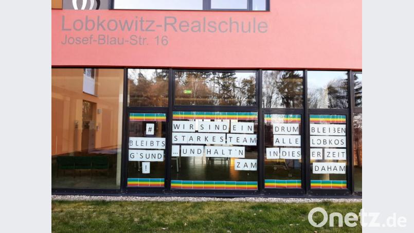 Ostergrüße von der Lobkowitz-Realschule Bild: exb