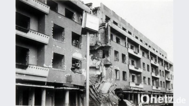 Ein Erdbeben zerstörte im Herbst 1969 große Teile von Banja Luka im Norden von Bosnien und Hezegowina (früher Jugoslawien) gelegen. Bild: THW Weiden/exb