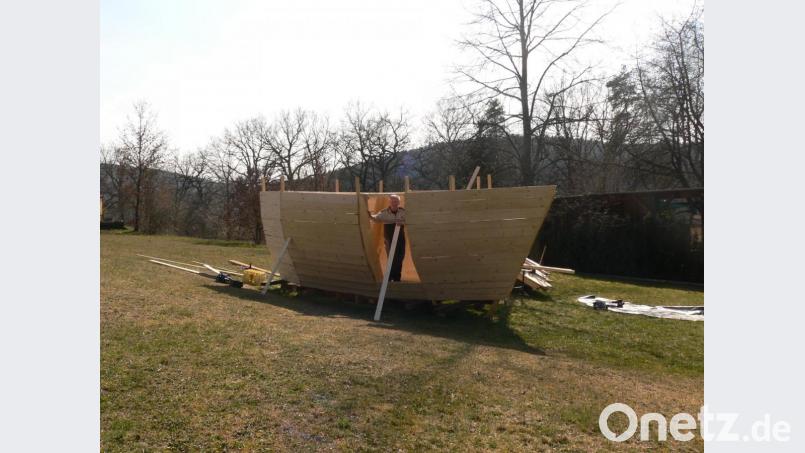 Das Boot ist ein Hingucker. Bild: mh