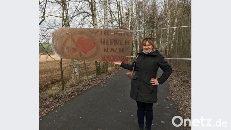 Jitka Sinderalova aus Eger in der Nähe des Grenzübergangs vermisst die grenzüberschreitenden Fahrten. Bild: cr
