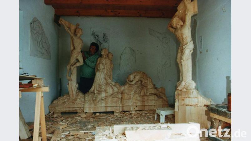 Ein Werk von Wendelin Sperl. Bild: mh