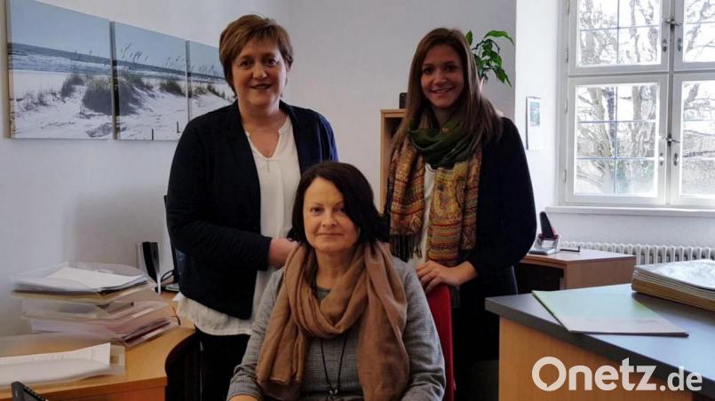 Das Team der Beratungsstelle für Kinder, Jugendliche und Eltern (von links) Marion Neumann (Sozialpädagogin), Martina Knirsch (Teamassistentin) und Isabella Roth (Psychologin) ist auch während der Coronakrise da. Archivbild: Kath. Jugendfürsorge/exb