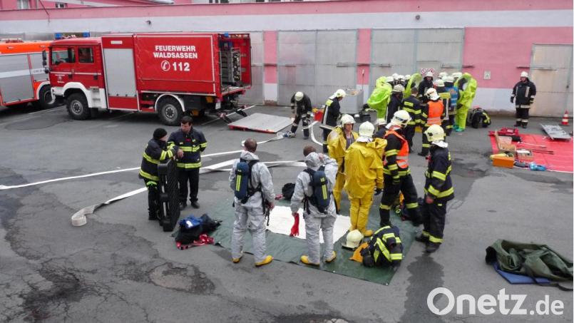 Gemeinsame Übungen und Einsätze der Feuerwehren aus Eger und Waldsassen sind wohl noch mehrere Monate lang nicht möglich. Archivbild: hmr