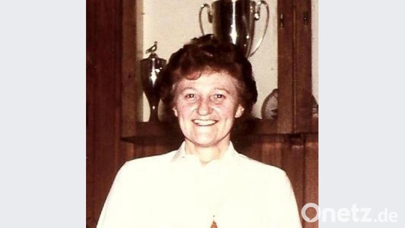 Ein Bild von Marianne Zeiler aus vergangenen Tagen, so wie sie ihre Gäste kannten – immer mit einem Lächeln. Archivbild: hme