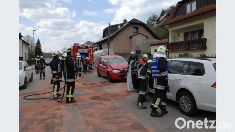 Verkehrsunfall Schmidmühlen Bild: pop