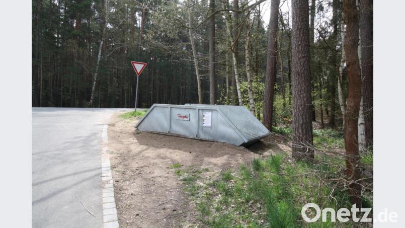Die Grüngutcontainer in Trabitz sind für "Biomasseexporte" aus dem Nachbarlandkreis nicht zugelassen. Bild: bjp