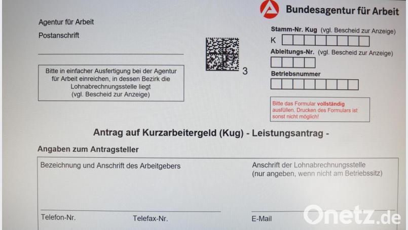 So rechnen Betriebe Kurzarbeit ab. Bild: Bühner