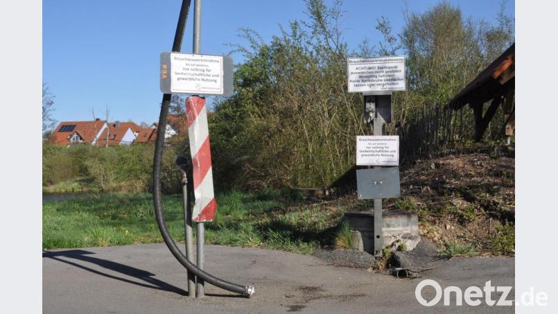 Die Sperrung der städtischen Brauchwasserzapfstellen bleiben für Gartenbesitzer geschlossen. Lediglich Gewerbetreibende und Landwirte dürfen sich daraus bedienen. Bild: dob
