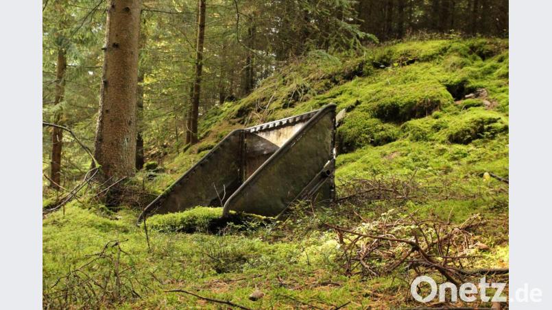Auch diese offenbar vergessene Kipplore beim Ringbruch in Gleiritsch kündet von einem untergegangenen Kapitel Industriegeschichte. Moos überwuchert das Arbeitsgerät, fast scheint es, als wolle die Natur sich ihr Areal zurückholen. Bild: akp