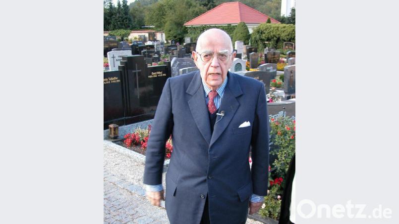 Im September 2005 war Vittore Bocchetta in Schmidmühlen auf den Spuren seiner Geschichte unterwegs gewesen. Bild: bö