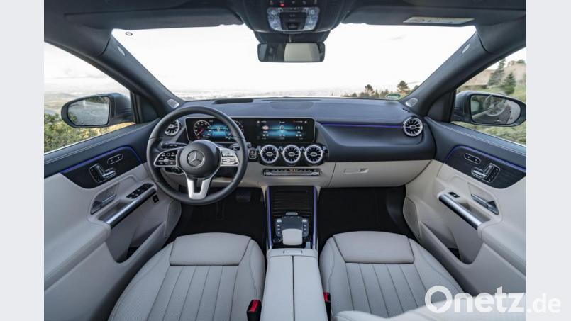 Turbinen-Luftdüsen und ein Widescreen ? das sind die Designmerkmale, die sich durch die ganze Kompaktklasse ziehen. Bild: Daimler