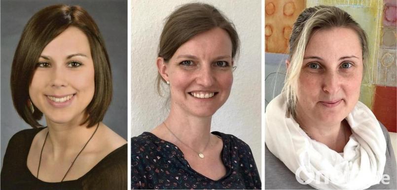 Die neuen Mitarbeiterinnen der Schwangerschaftsberatung in Weiden sind (von links) Madeleine Schnerch, Christine Schobert und Diana Gawlik. Bild: exb/privat
