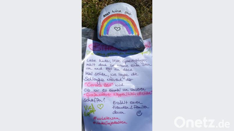 Ob wir es einmal um unser Grafenwöhrer Wappen/Wahrzeichen schaffen?" fragen sich die Initiatoren. Bild: rgr