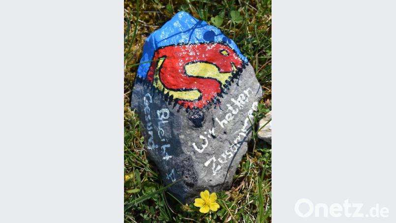 Auch dieser Stein macht Mut Bild: rgr