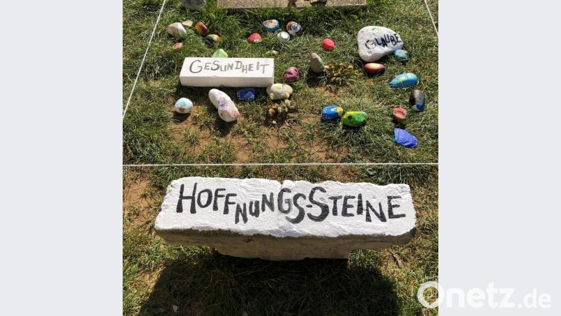 Steine sollen Hoffnung stärken. Bild: lm